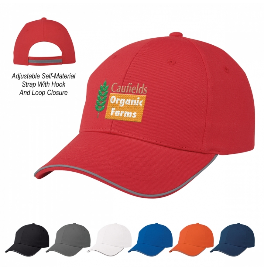Reflective Accent Sandwich Cap