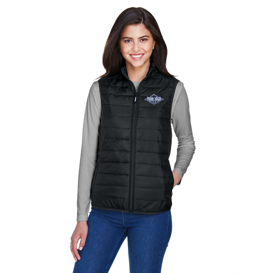 Core 365 Ladies' Prevail Packable Puffer Vest