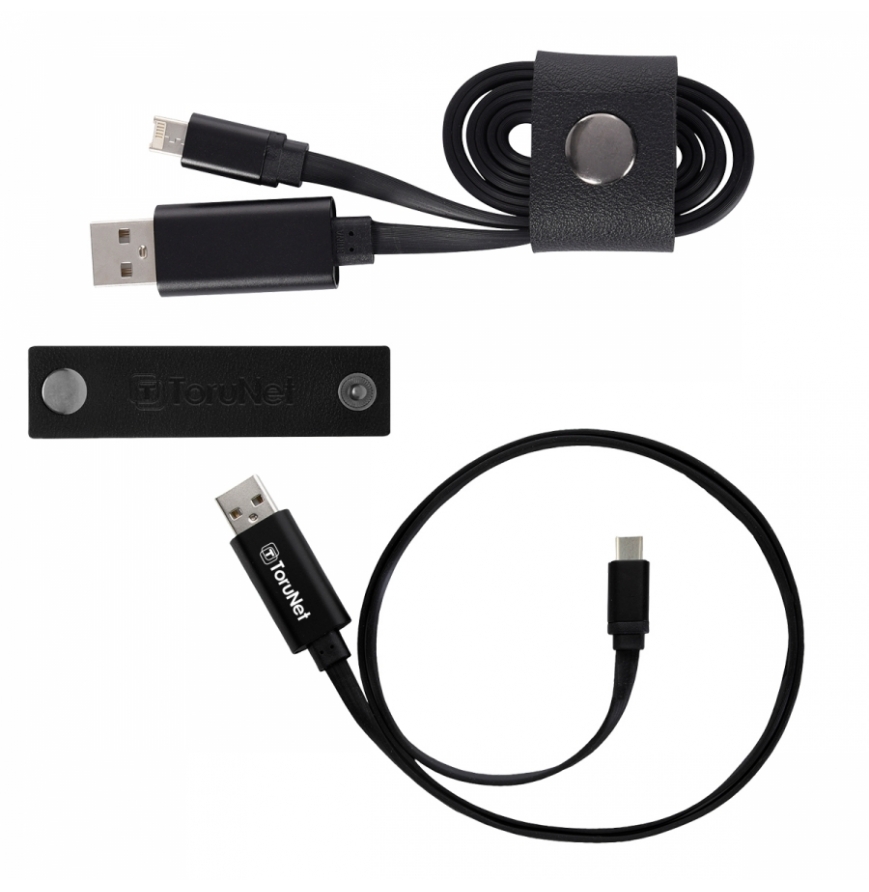 2-In-1 Charging Cable  Snap Wrap Kit