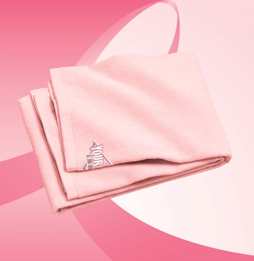 Pink Beach Towel