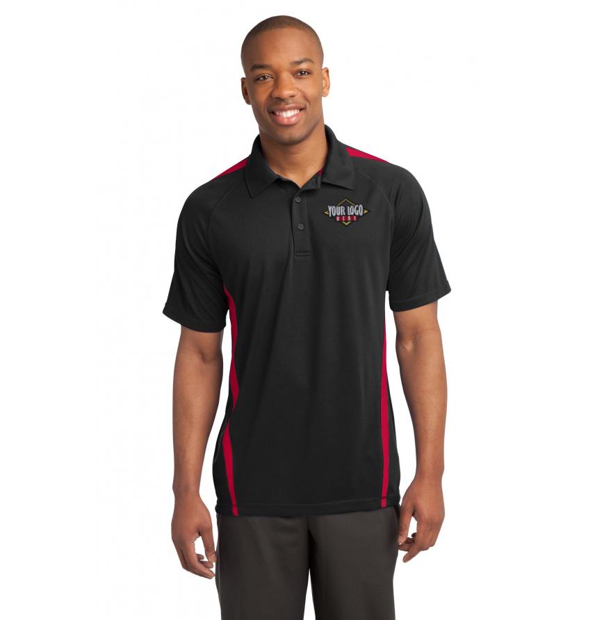 Sport-Tek PosiCharge Micro-Mesh Colorblock Polo