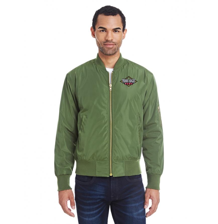 Threadfast Apparel Unisex Bomber Jacket