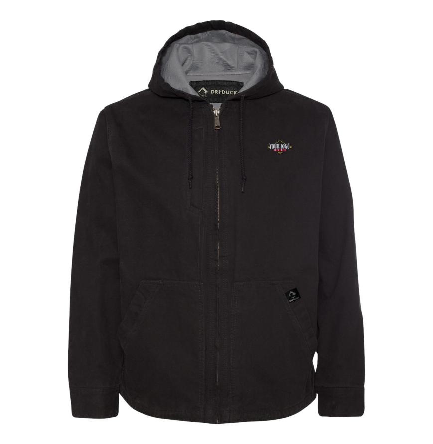 Mens Laredo Boulder Cloth Canvas Jacket with Thermal Lining