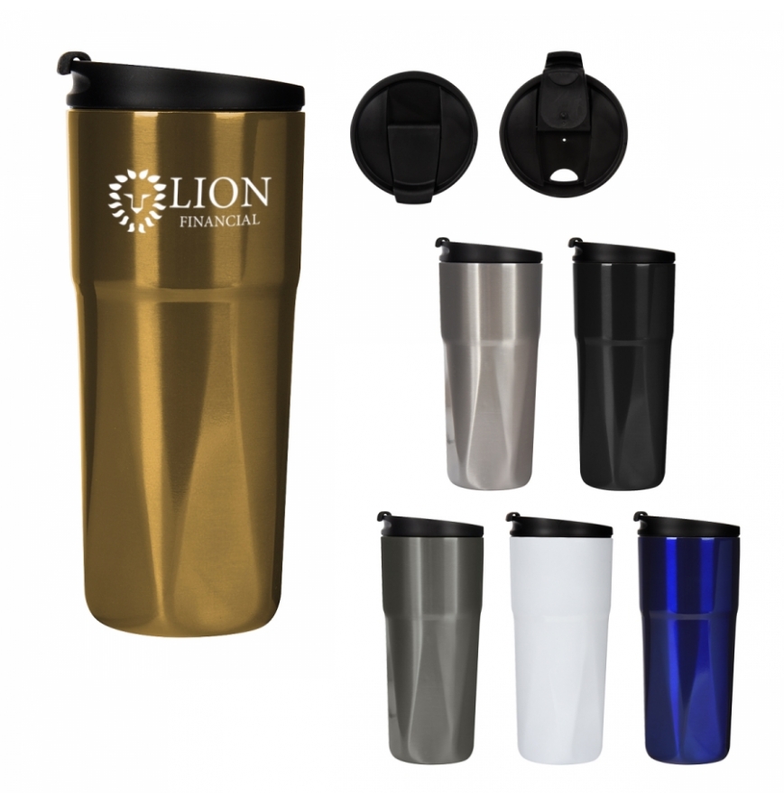 16 Oz Riviera Stainless Steel Tumbler