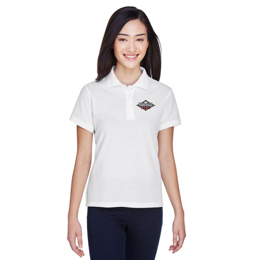 Harriton M280W - Ladies 5 oz Blend-Tek Polo