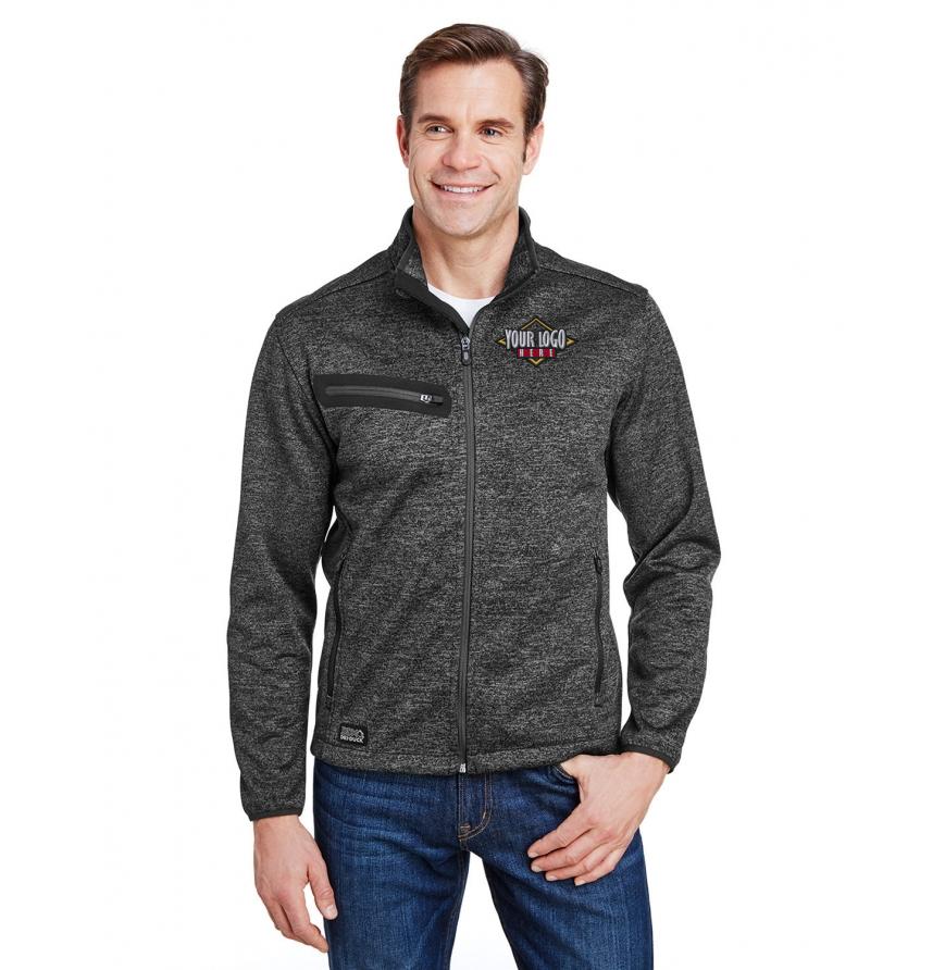 Dri Duck 5316 - Atlas Bonded Mlange Sweater Fleece Jacket
