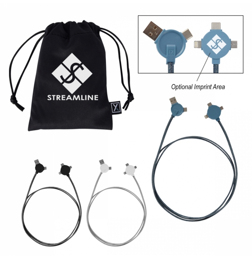 5 Ft 3-In-1 Lithium CC - Charging Cable