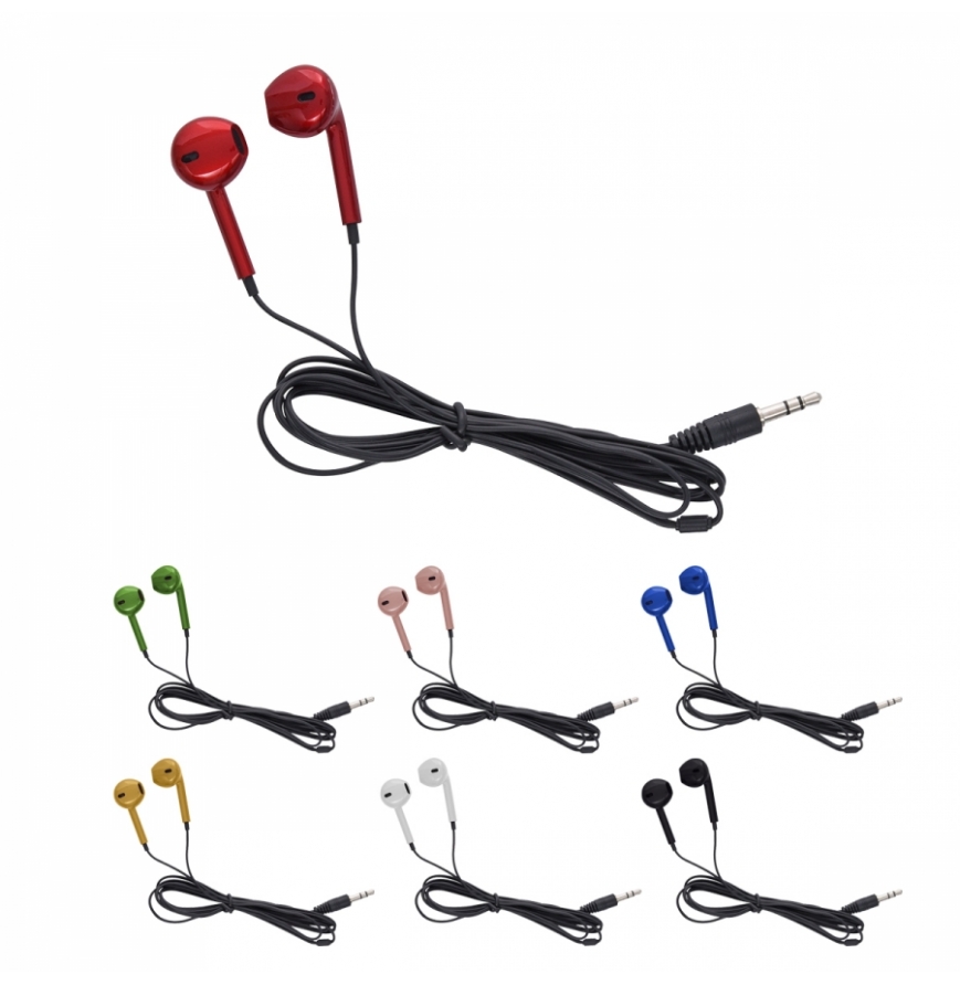 Metallic Wired Earbuds