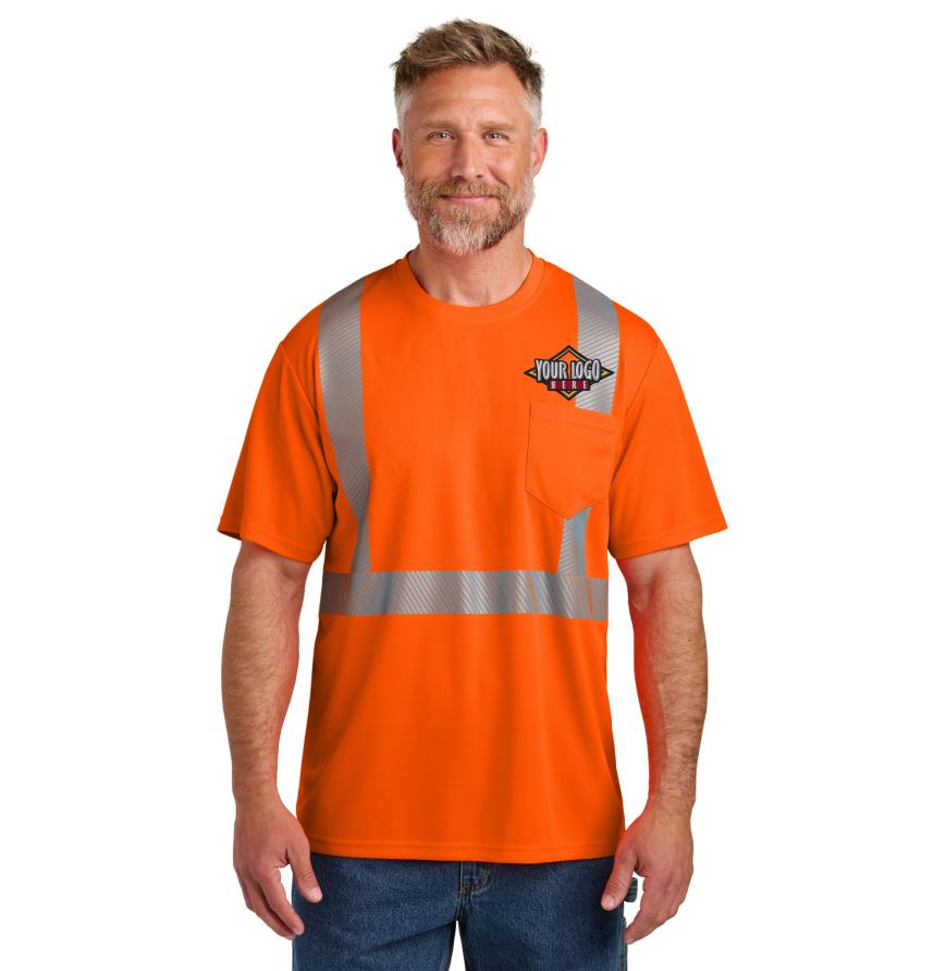 CornerStone CS204 - CornerStone ANSI 107 Class 2 Segmented Tape Tee