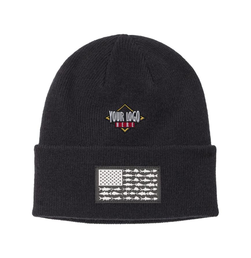 PFG Fish Flag Cuffed Beanie