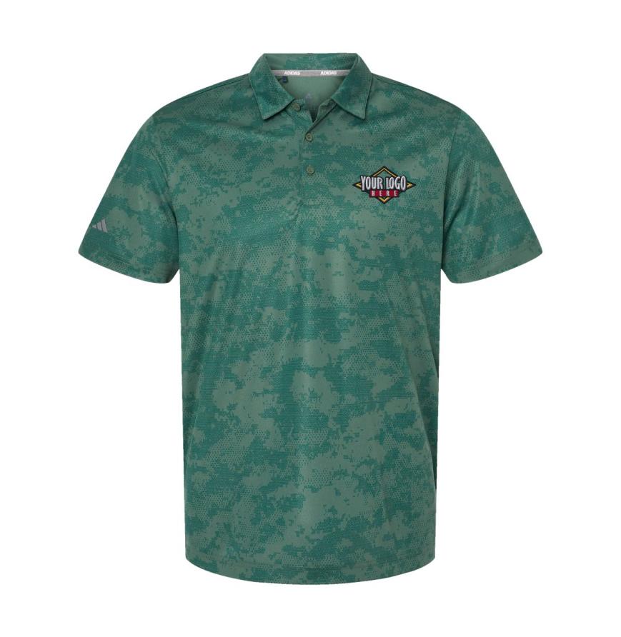 Mens Camo Polo