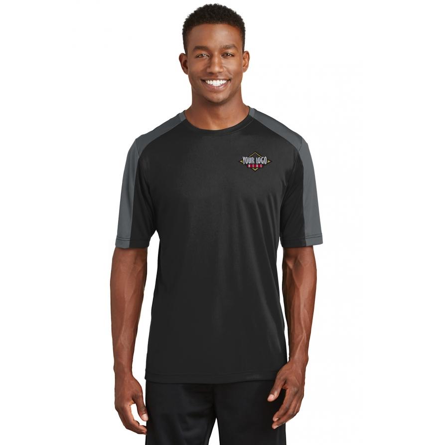 Sport-Tek PosiCharge Competitor Sleeve-Blocked Tee