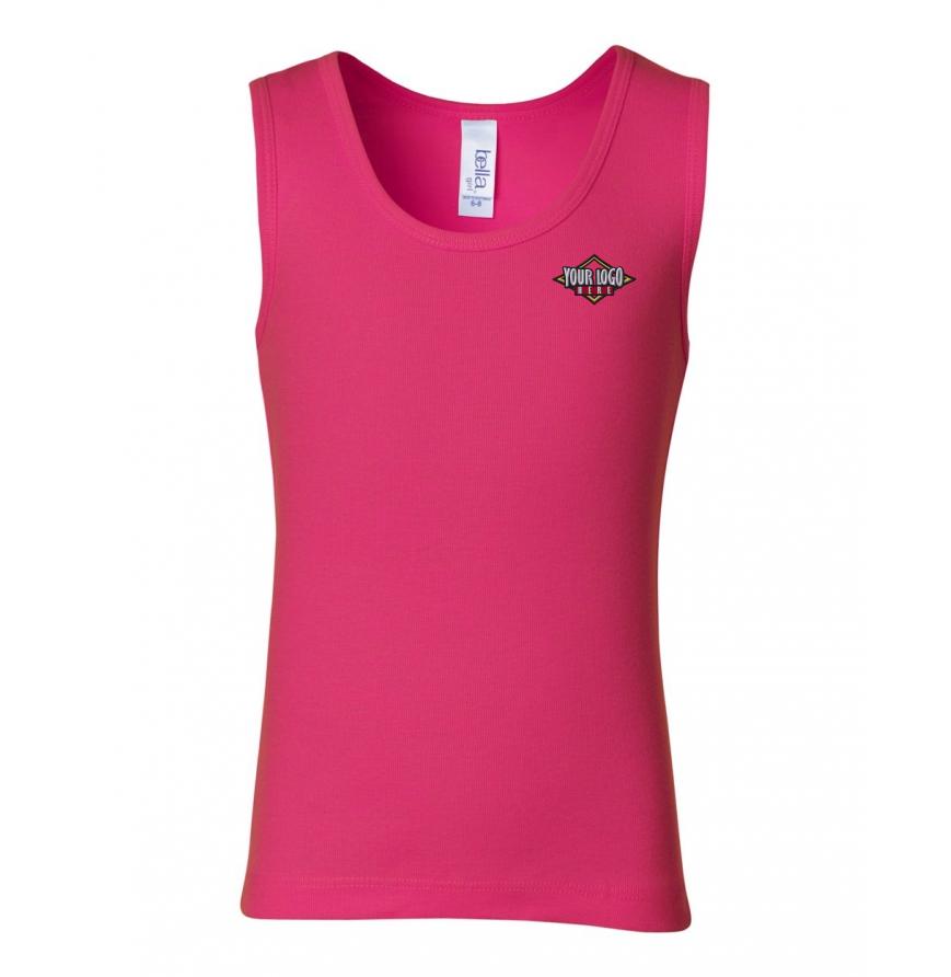 Bella Canvas Girls Baby Rib Tank