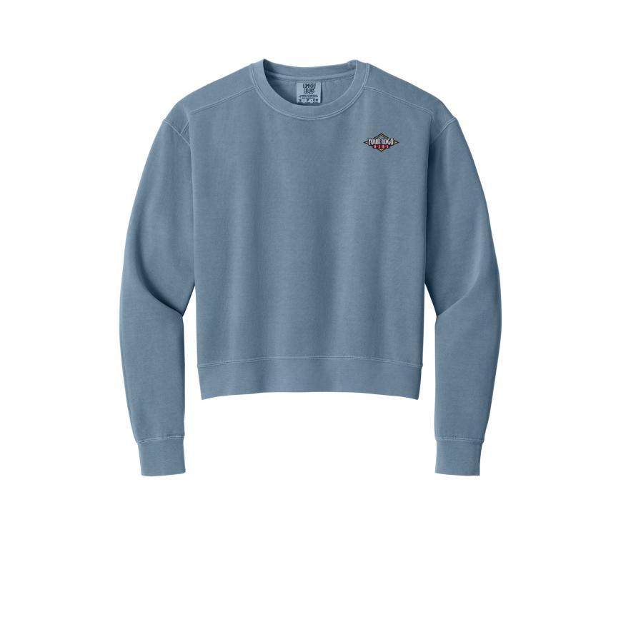 Comfort Colors Women s Mid-Length Crewneck Sweatshirt