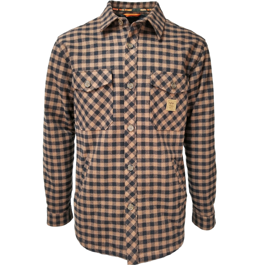 Dickies YJ830 - Mens Thurber Worn-In Heavyweight Bonded Work Jac-Shirt