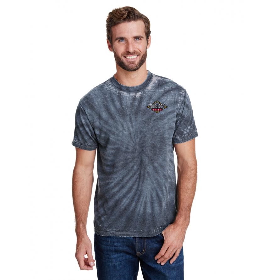 Tie-Dye Adult Burnout Festival T-Shirt