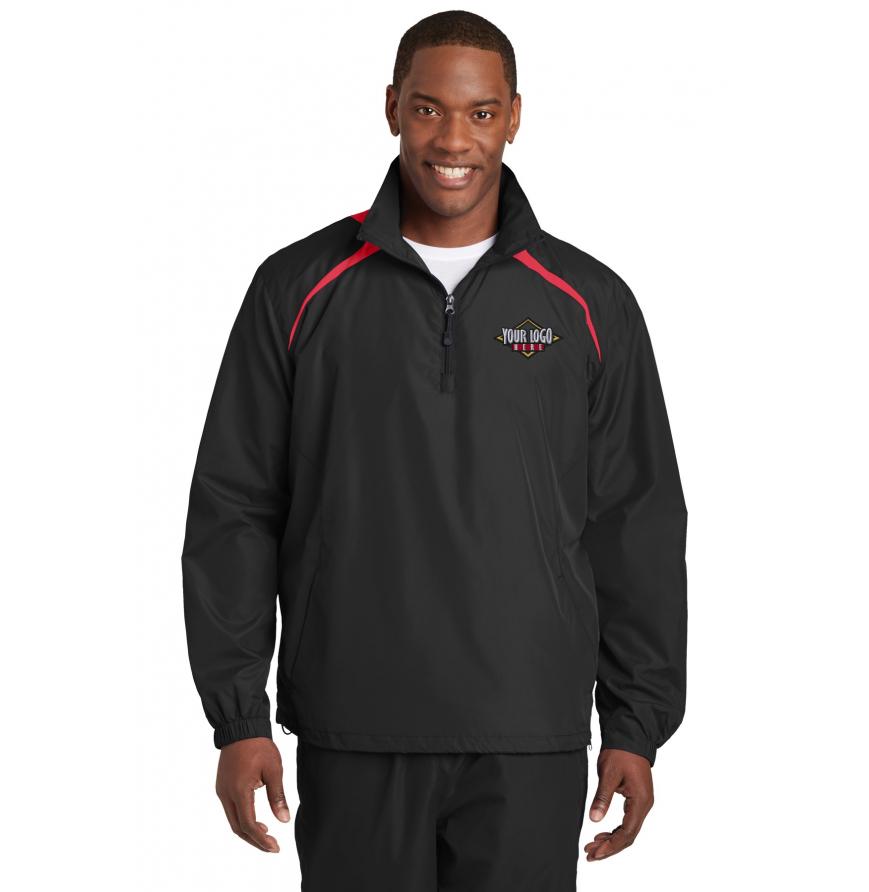 Sport-Tek JST75 - Sport-Tek 1/2-Zip Wind Shirt