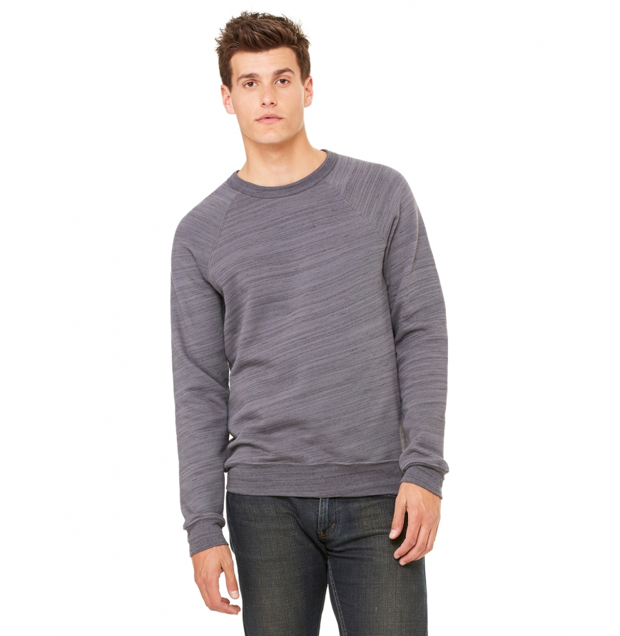 DARK GREY MARBLE FLEECE