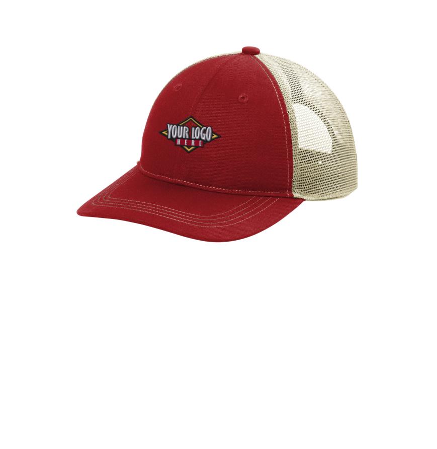 Port Authority Unstructured Snapback Trucker Cap