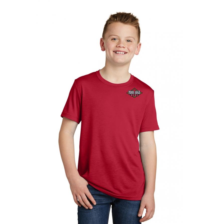 Sport-Tek Youth PosiCharge Competitor Cotton Touch Tee