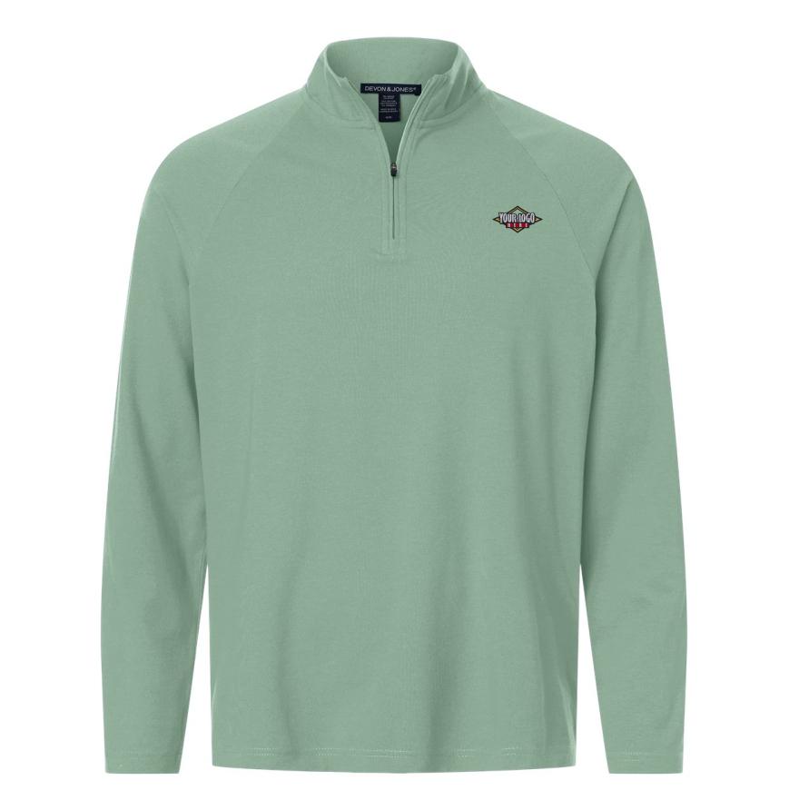 Mens Seaton Pebble Textured Quarter-Zip Pullover