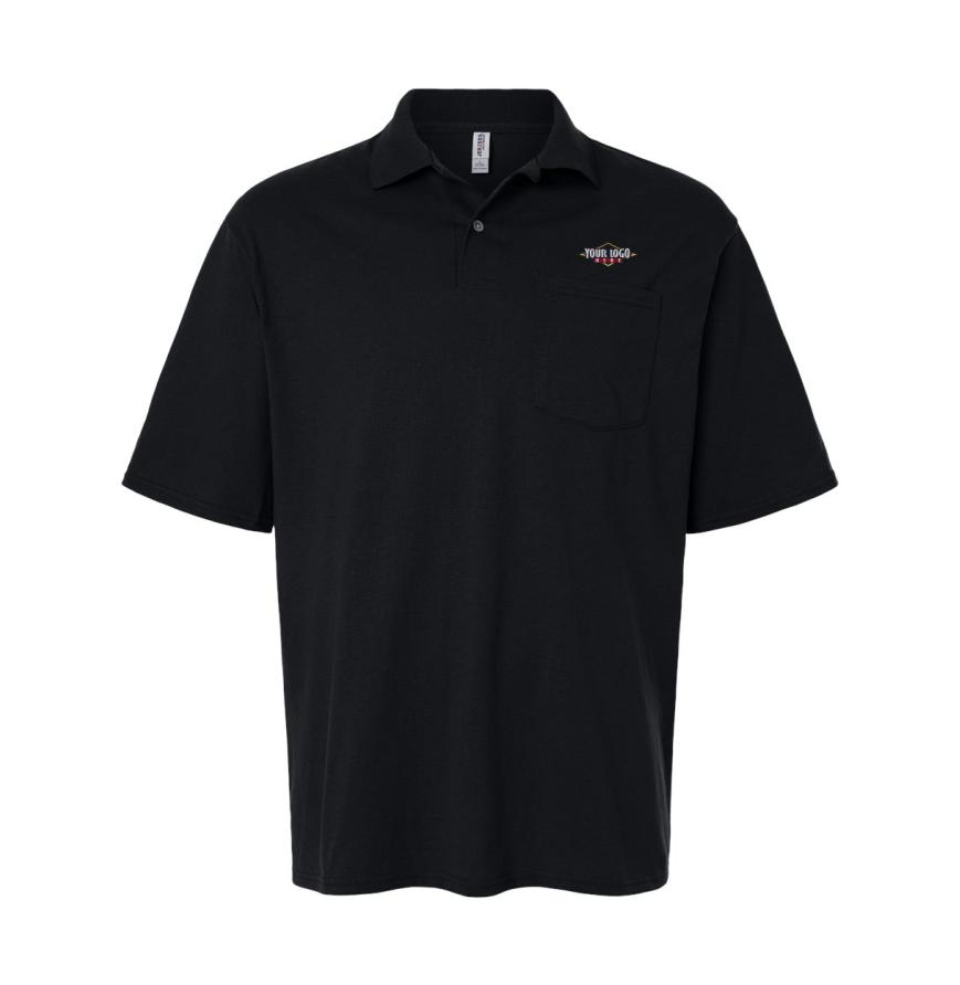 Mens Dri-Power Polo with Pocket