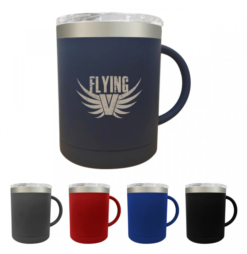 12 Oz Davenport Stainless Steel Mug