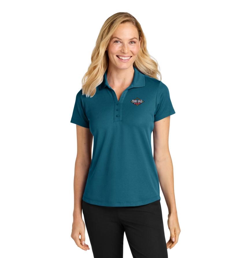 Port Authority Women s Plaited Pique Polo