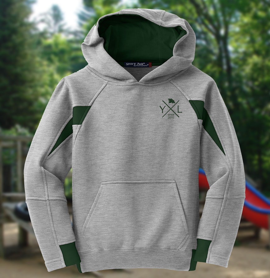 Athletic Heather/Forest Green