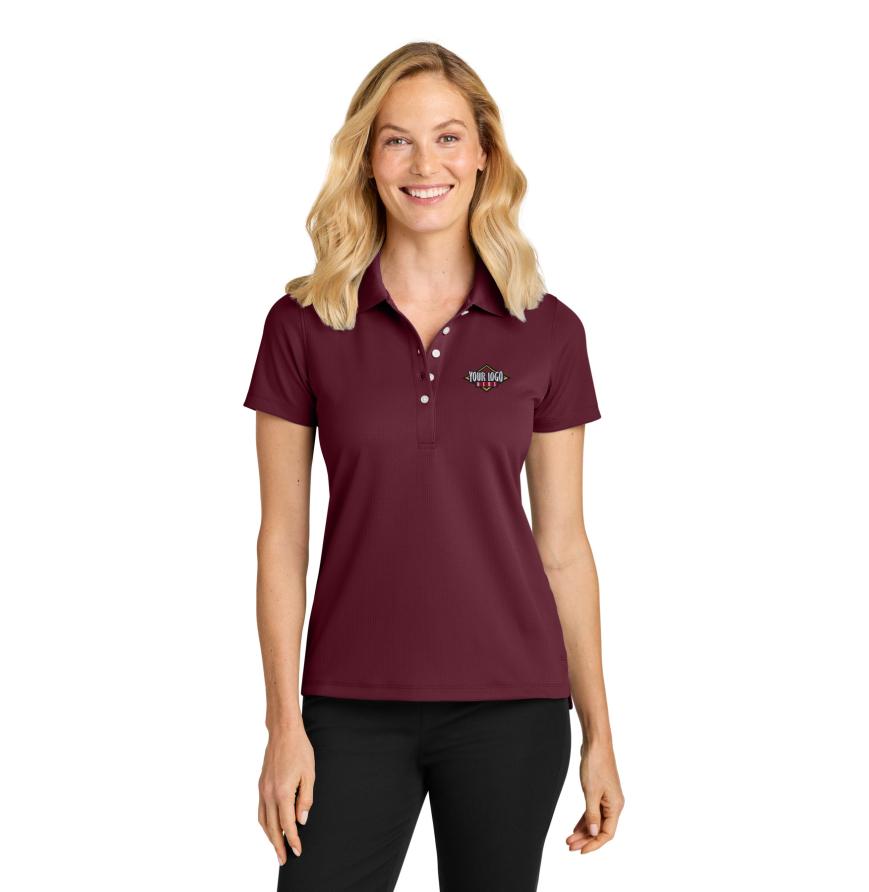Port Authority Women s Dry Zone Stain-Release Grid Polo