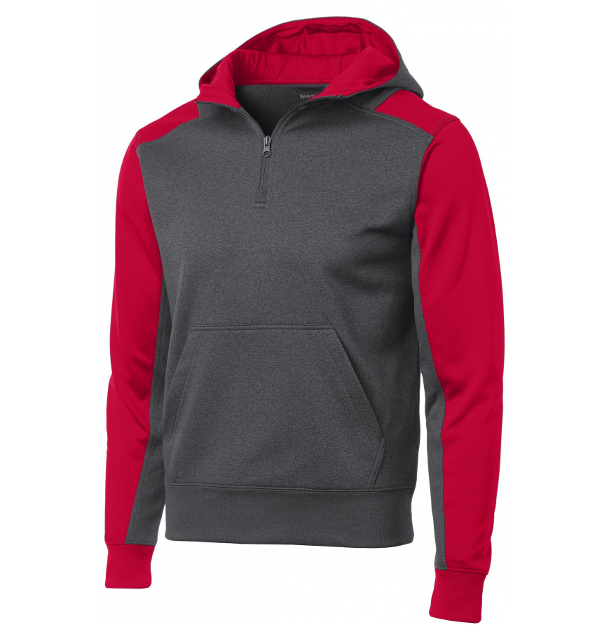 GRAPHITE-HEATHER-TRUE-RED