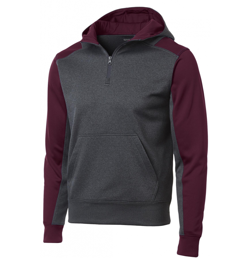 GRAPHITE-HEATHER-MAROON