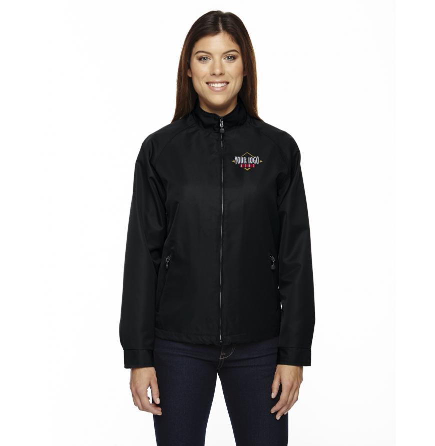 North End 78044 - Ladies Mid-Length Micro Twill Jacket