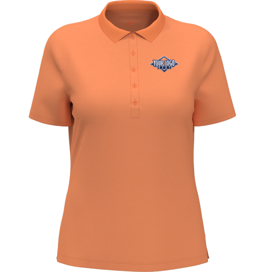 LADIES OPTI-DRI CHEV POLO