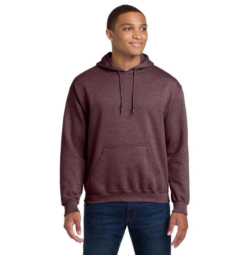 Heather Dark Maroon