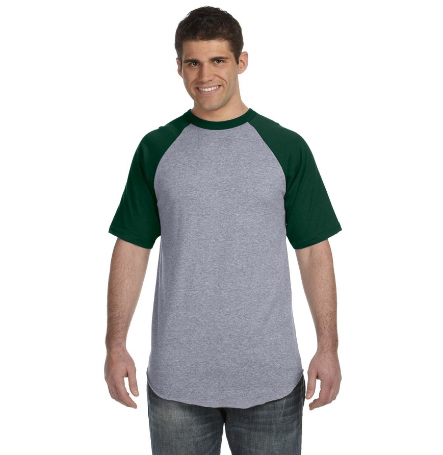 ATHLETIC HEATHER-DARK GREEN