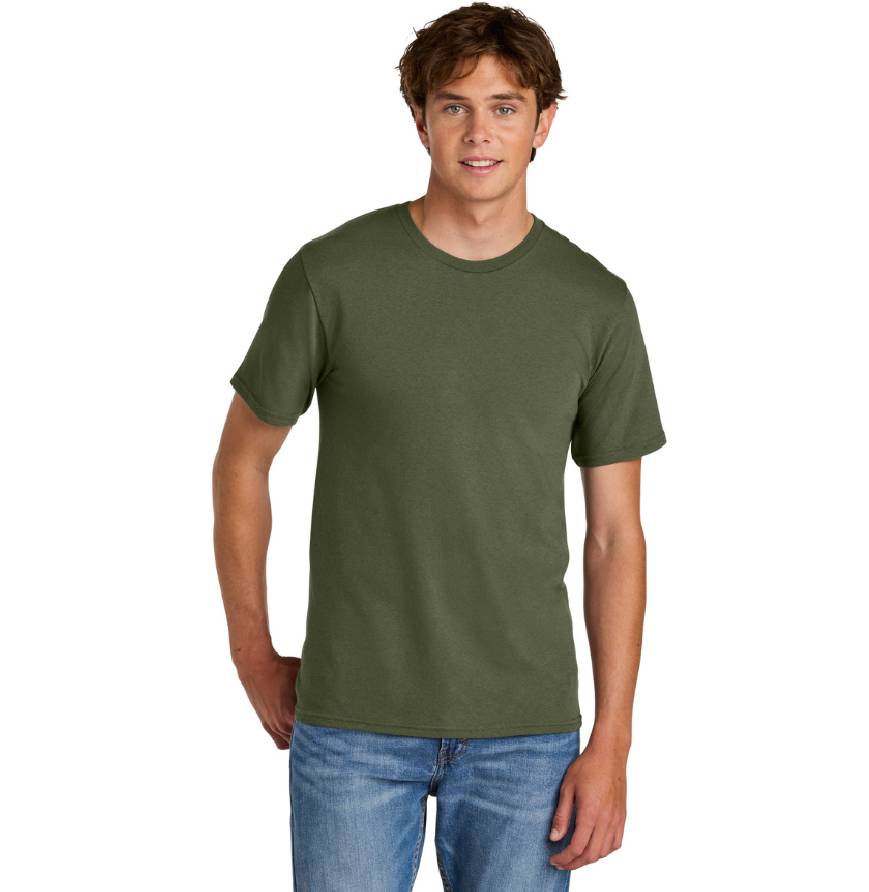 OLIVE DRAB GREEN HEATHER