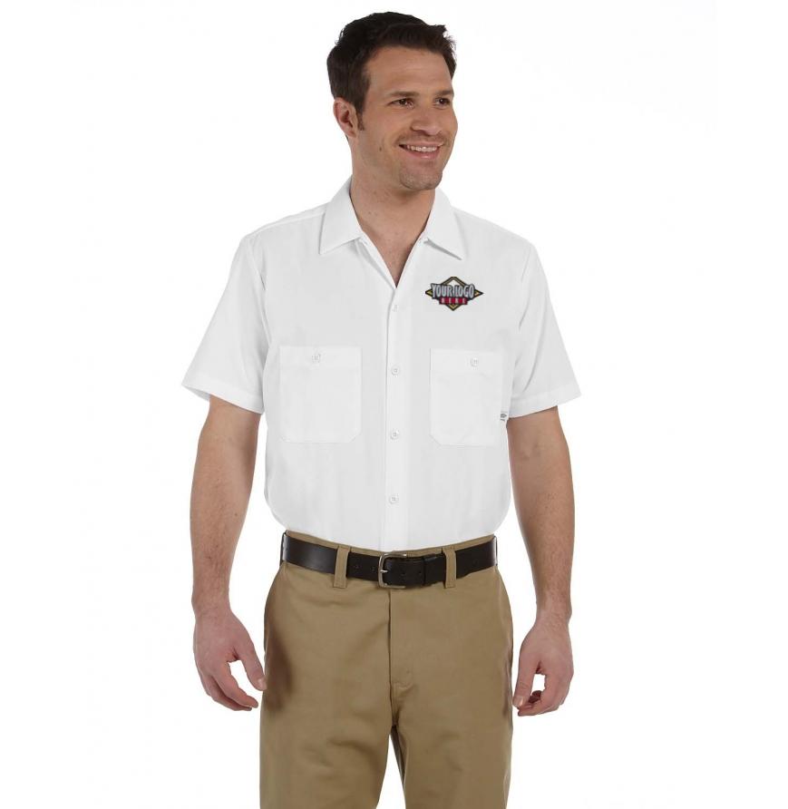 Dickies LS535 - Mens 425 oz Industrial Short-Sleeve Work Shirt