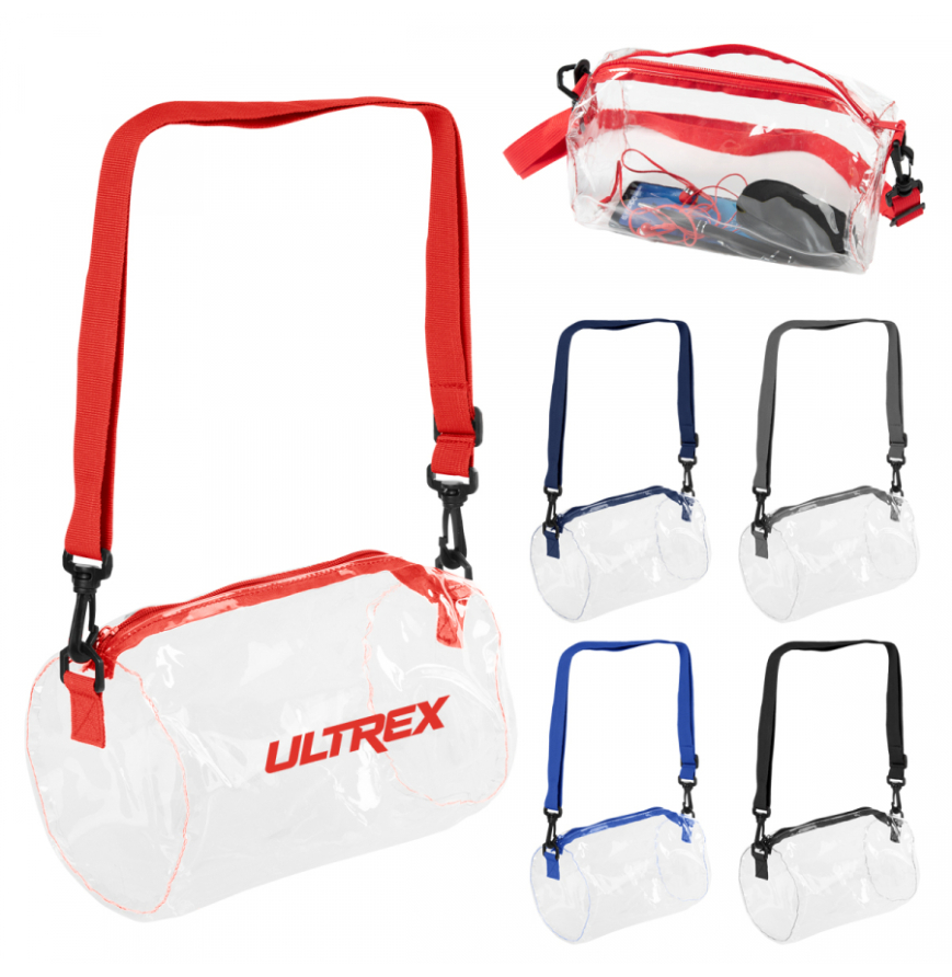 Seymour Clear Barrel Bag