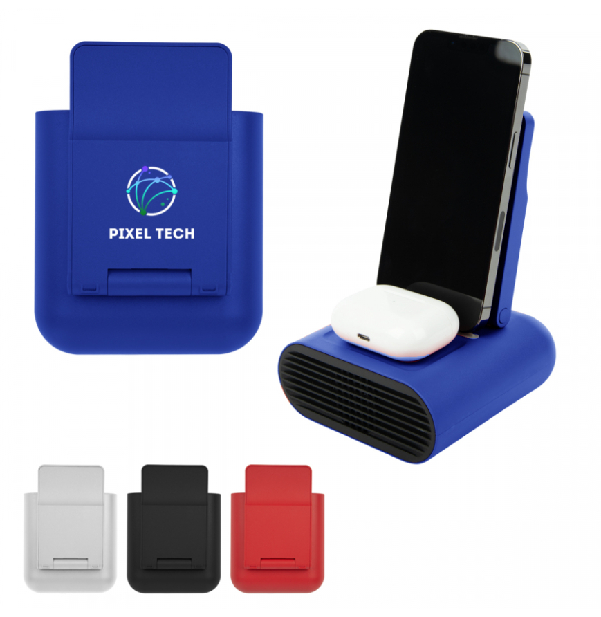 Duet Wireless Charger With Speaker  Phone Stand