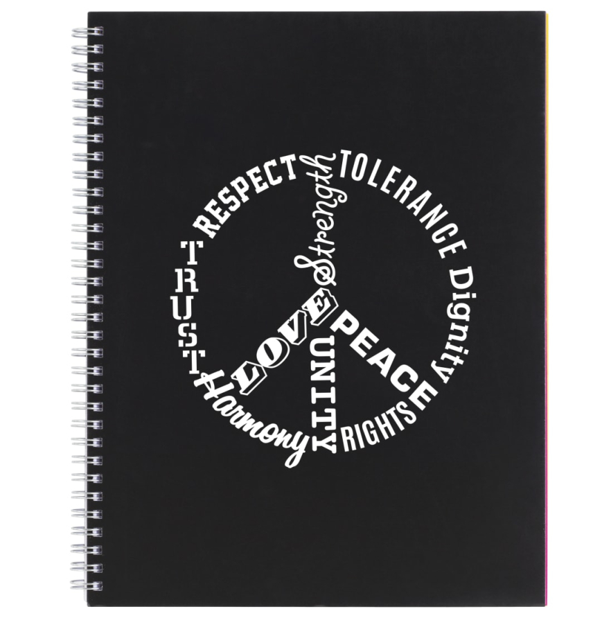 85quot x 11quot FSC Mix Remark  5-subject Notebook