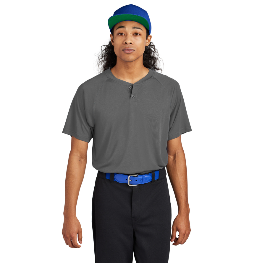 Sport-Tek PosiCharge Competitor 2-Button Henley