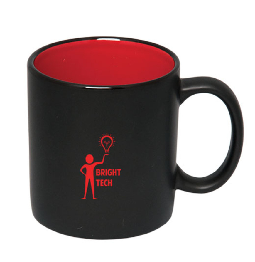 C-Tone 450 Ml. (15 Fl. Oz.) ‘C’ Handle Two-Tone Mug
