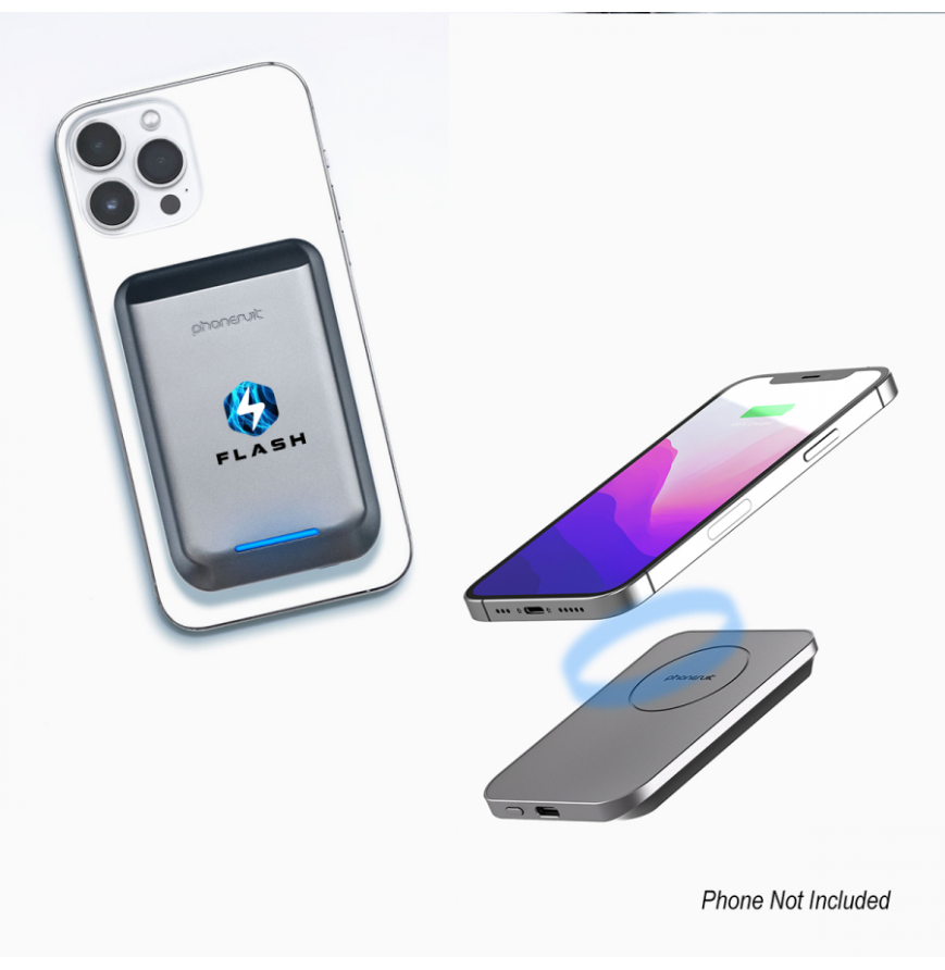 5000mAh PhoneSuit Mag Max Wireless Portable Pocket Charger  Battery Pack