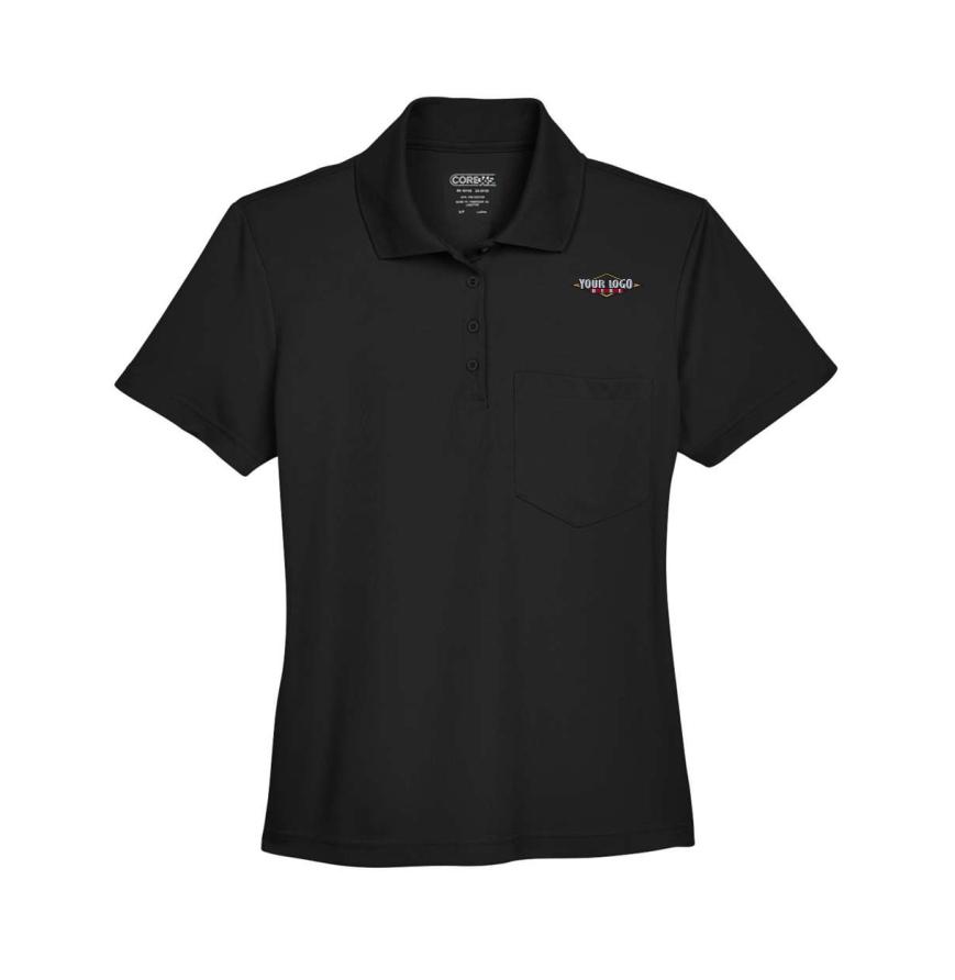 Womens Origin Performance Piqu Polo with Pocket