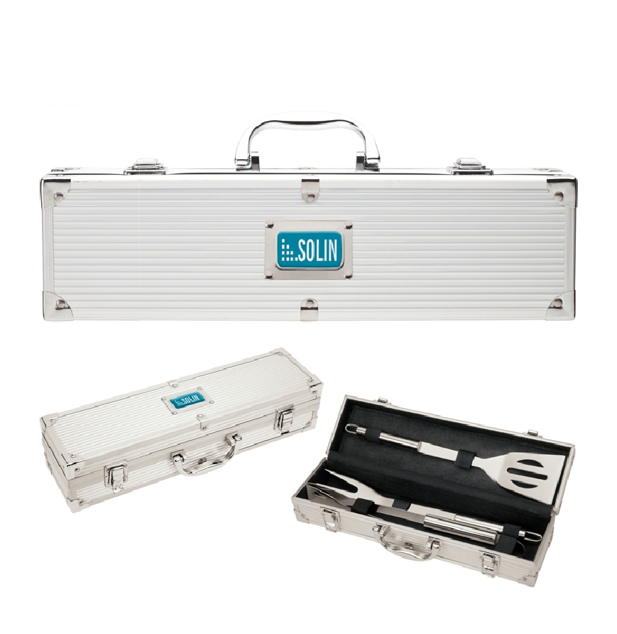 Front Tryon 3-Piece Mini Executive BBQ Set