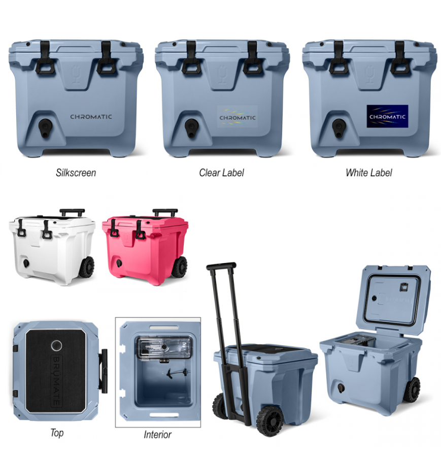 35 Qt BrMate BrTank Rolling Cooler