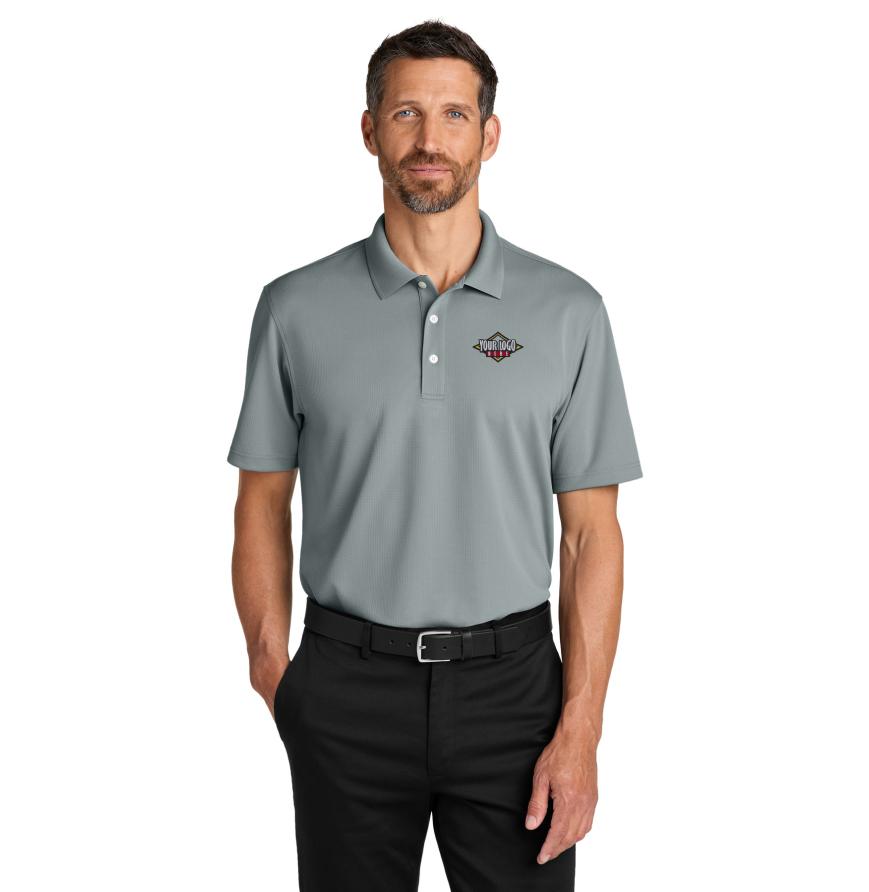 Port Authority Dry Zone Stain-Release Grid Polo