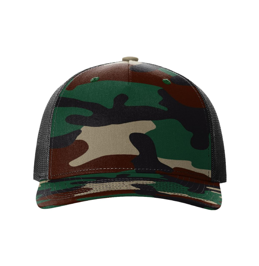 Green Camo/ Black