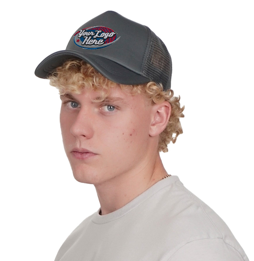 5-Panel Trucker w Polyester Foam Front